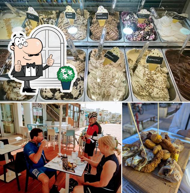 La foto della esterno e cibo di Caffè Teatro