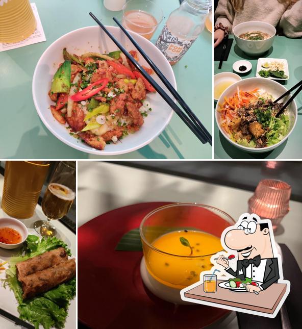 Cibo al Chez Ginette bistro viet