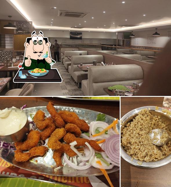 Food at Dindigul Thalappakatti Restaurant