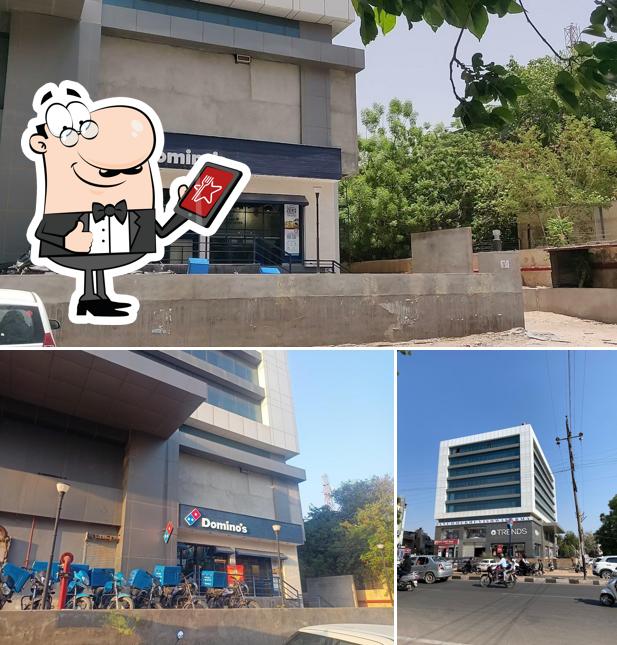 The exterior of Domino's Pizza Sardarpura, Jodhpur