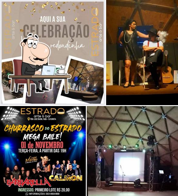 Estrado ARTE e BAR