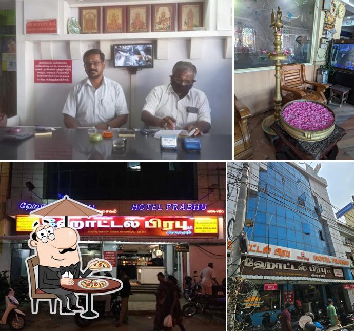 Hotel Prabhu is distinguished by exterior and interior