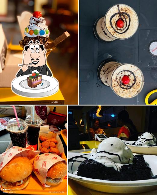 Chocolate cake at IFC Restaurant Chinsurah