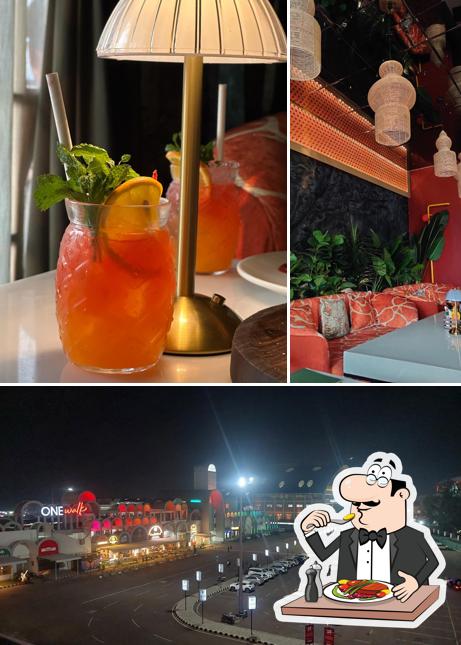 The image of food and exterior at Ivoryy Bhopal