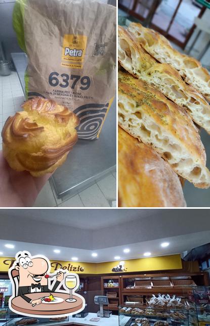 Dai un’occhiata alla foto che raffigura la cibo e esterno di Panificio Pane e Delizie