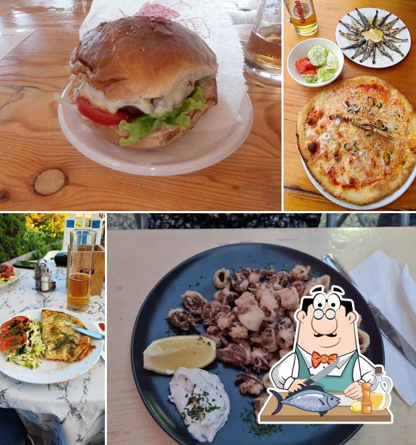 Salmone grigliato al Beach bar Lucija