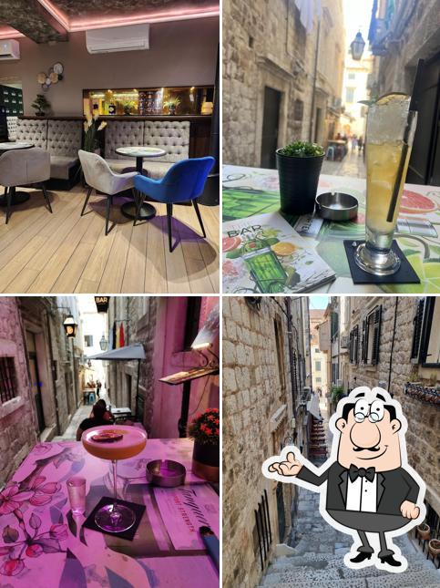 Gli interni di THE BAR