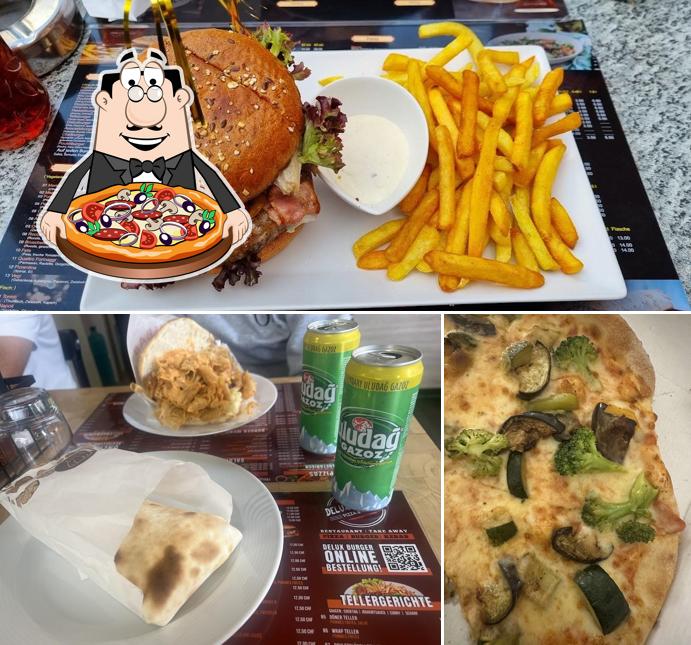 Prenditi una pizza a Delux Burger Pizza & Kebap