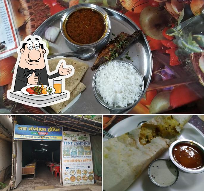Take a look at the photo showing food and interior at Jay Yogeshwar Sea food Special