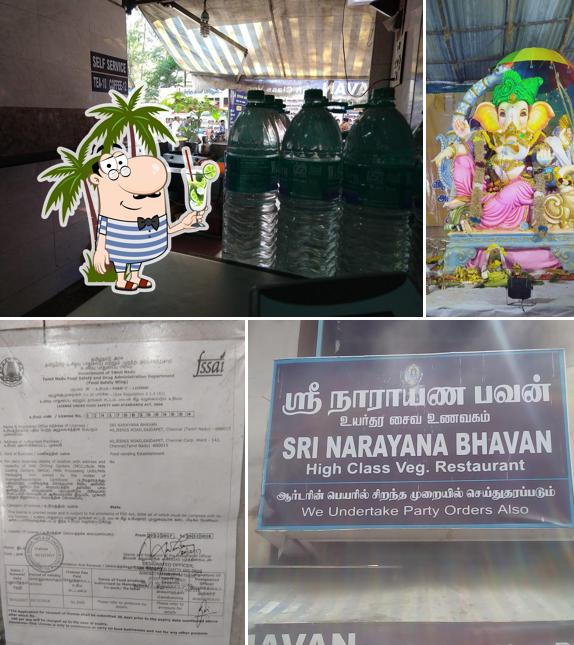 Look at the image of Sri Narayana Bhavan