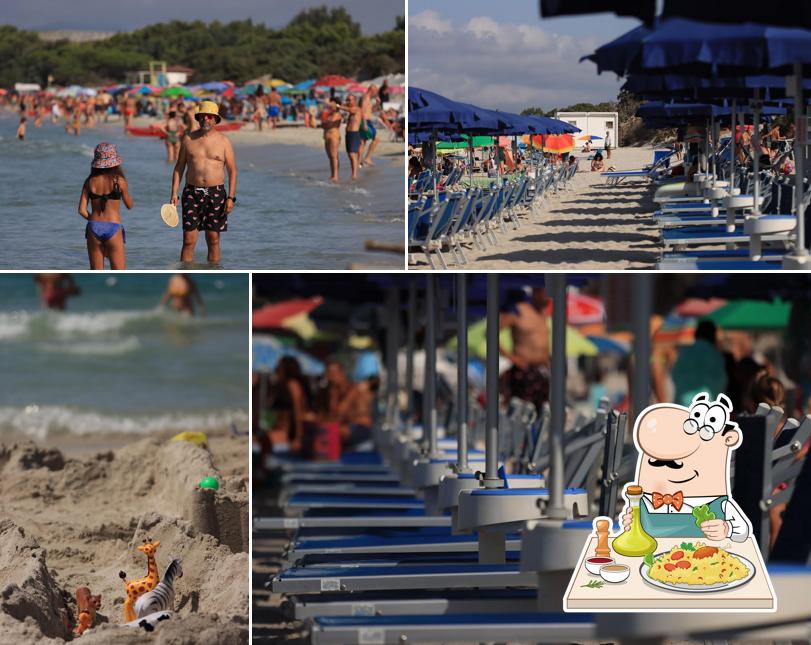 Cibo al Stabilimento Balneare Pineta (Balneari Pineda)