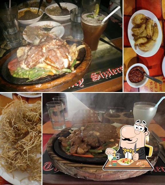 Food at The Bounty Sizzlers