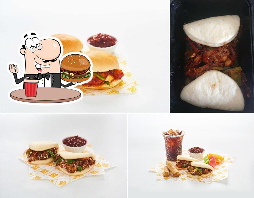 Get a burger at PAO & BAO