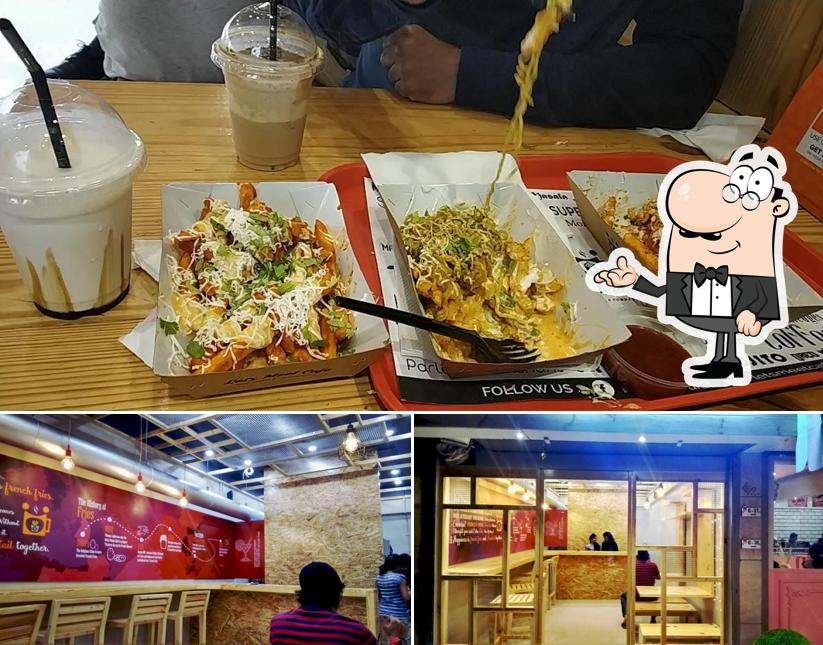 The interior of Let's Meet Cafe