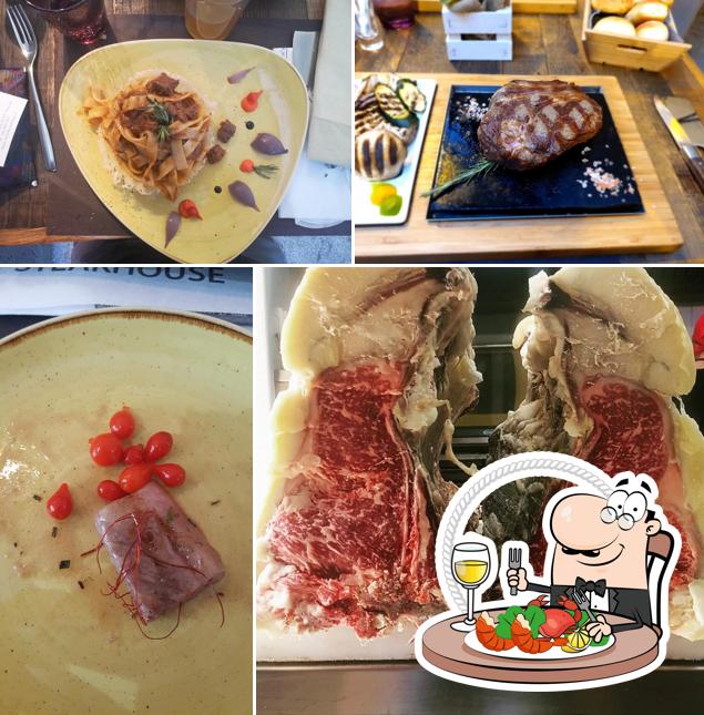 Prova tra i molti pasti di mare disponibili a Falstaff Steakhouse