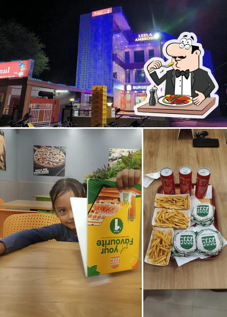 Among various things one can find food and exterior at Burger Farm