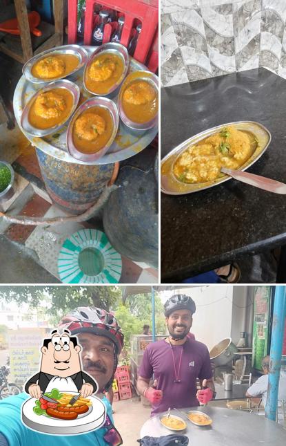 Food at Sri Palaniyappa Bakery