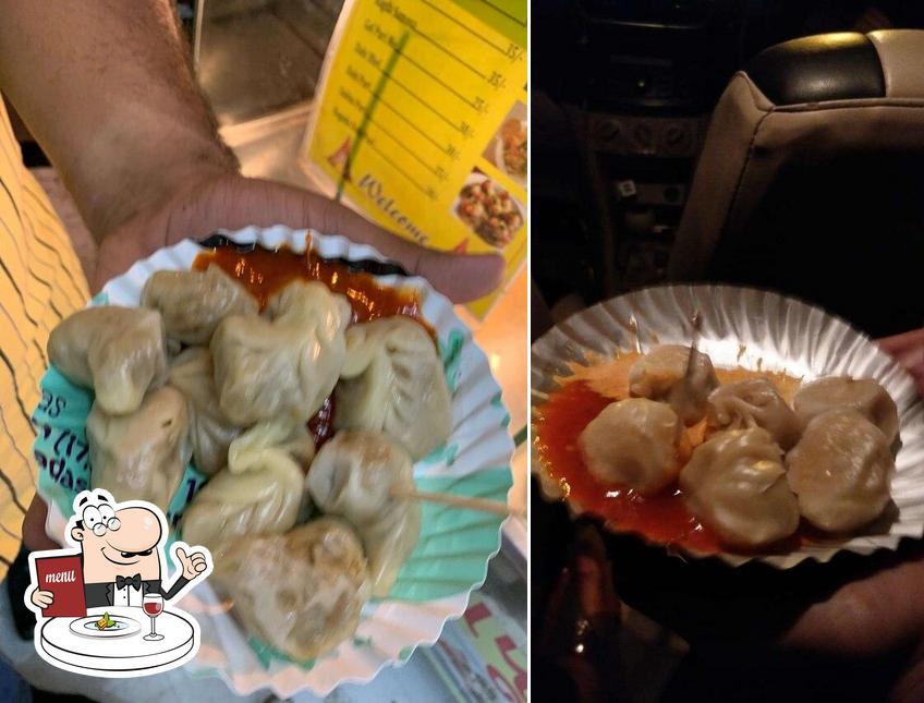 Food at Ganesh Ice Cream Parlour