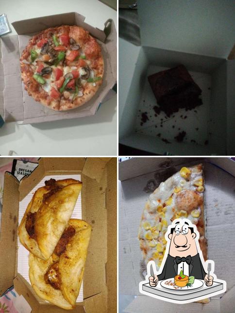 Food at Domino's Pizza