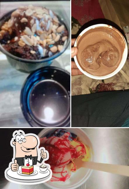 Ice Corner offers a range of desserts