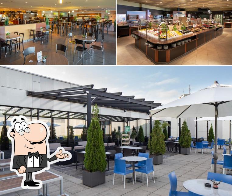 Gli interni di Migros-Restaurant - St. Margrethen - Rheinpark