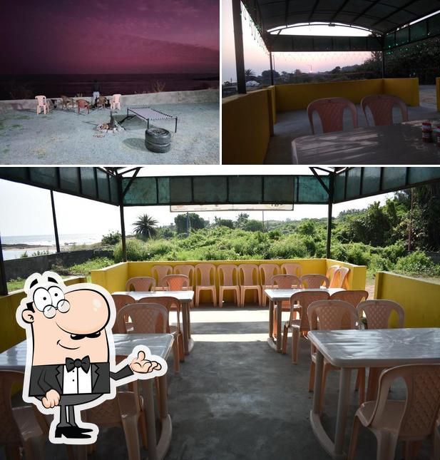 The interior of My Cafe , Diu