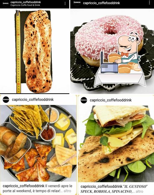 Pane all'aglio al CAPRICCIO coffee, food & drink
