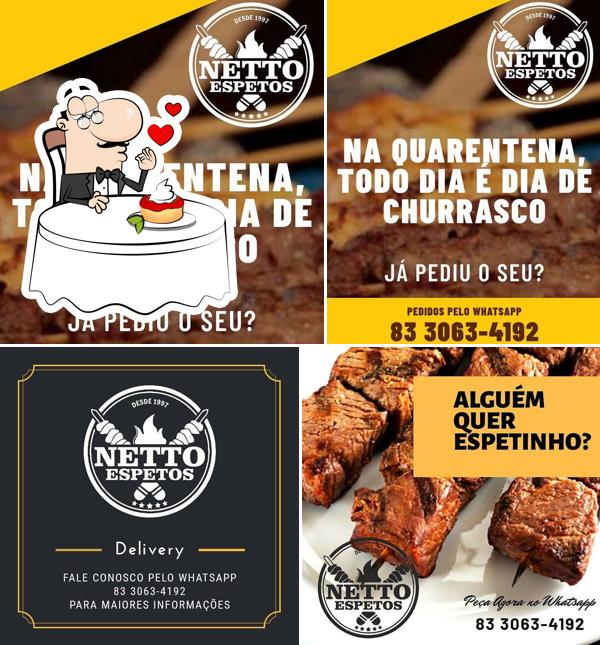 Neto Espetos l Desde 1997 serve uma gama de pratos doces