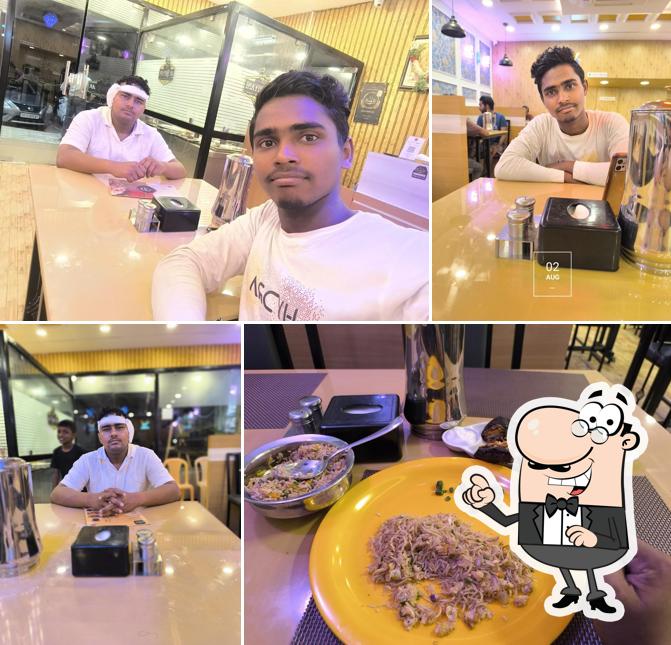 The interior of AR Briyani