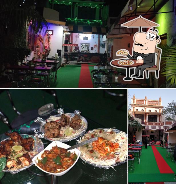 Among different things one can find exterior and interior at Haveli Thekedaran Di (Mirchis Hot Stuff)