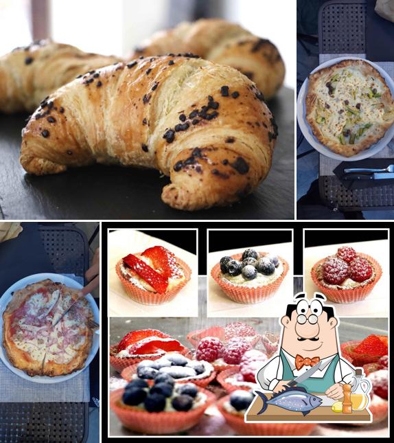 Salmone grigliato al La Piazza di Ceriana, Pizzeria Ristorante e Bar Pasticceria