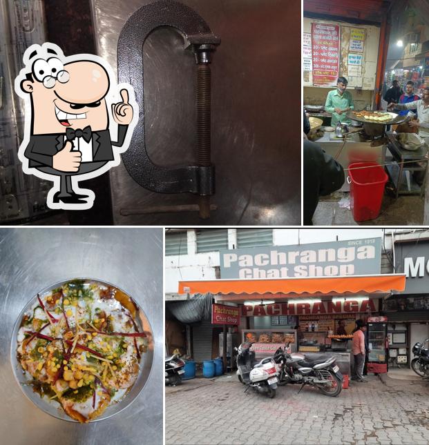 Here's a picture of Pachranga Chat Shop