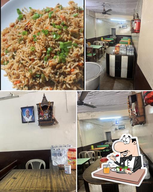 This is the photo showing food and interior at Panwar bhojnalaya