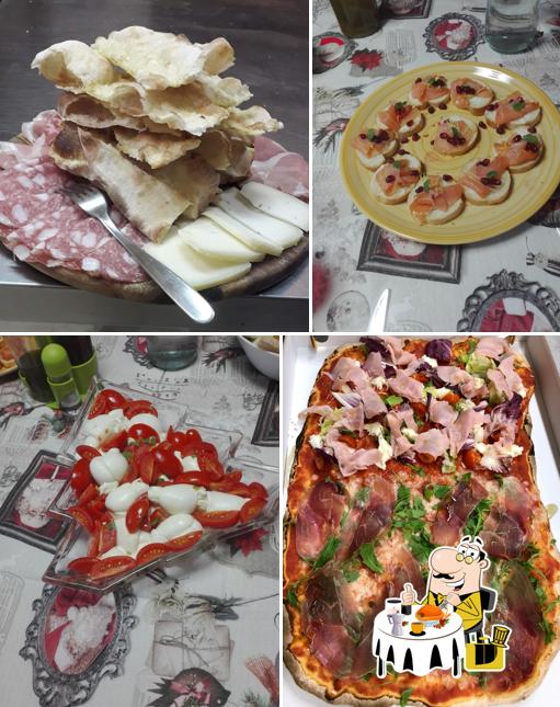 Cibo al La cantina della pizza di Silvano