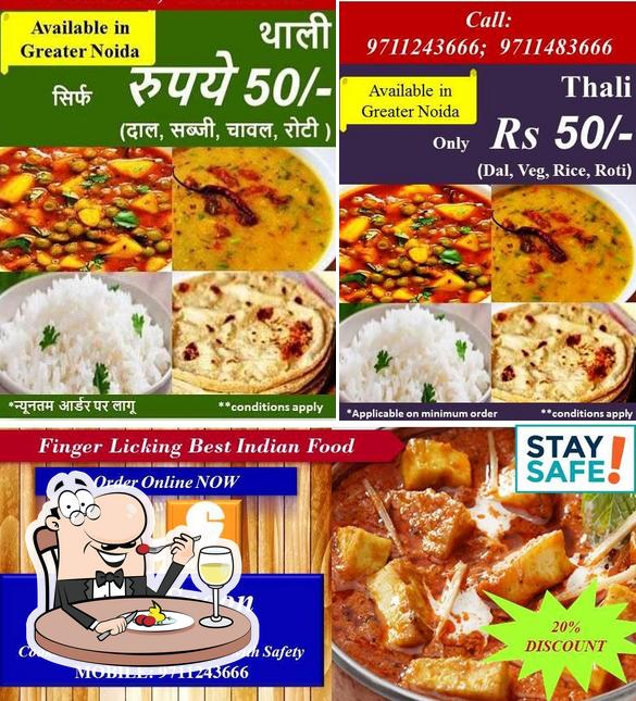 Food at Royal Spoon Restro