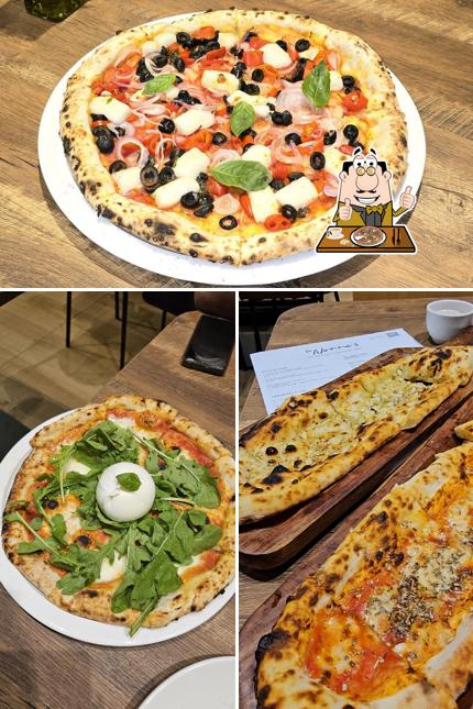 Try out different kinds of pizza