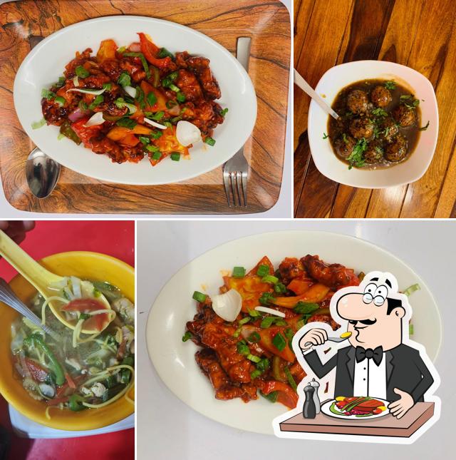 Food at Singi's Restaurant