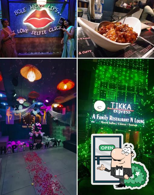 Enjoy the view outside Tikka Express