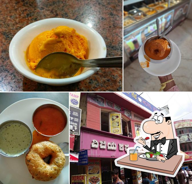 Meals at Vijaya Cafe