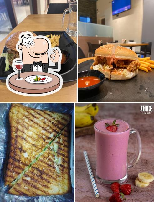 Pulled pork sandwich at Zyme Restaurant