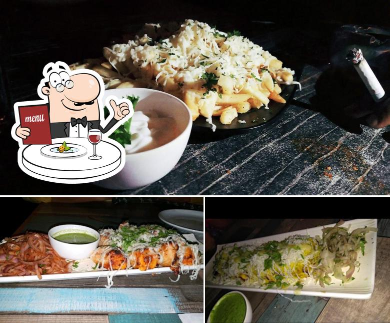 Food at Blue Shack
