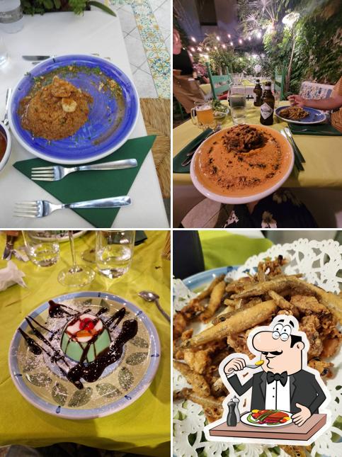 Cibo al Ristorante Corallo