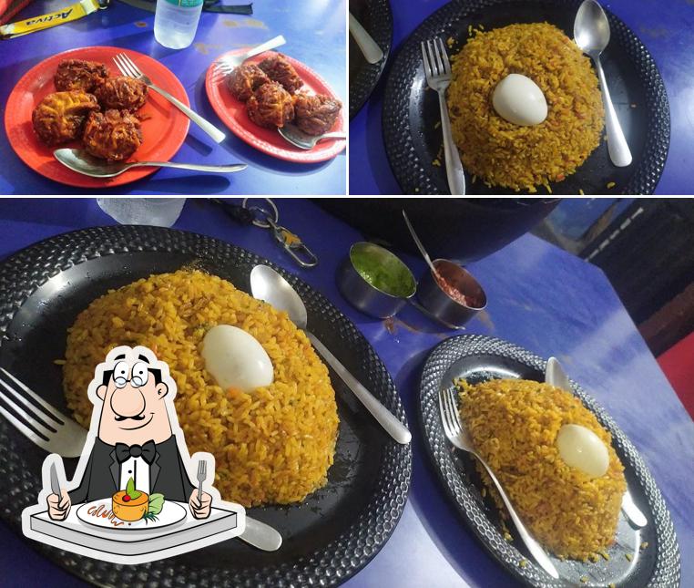 Food at Triptee Restaurant