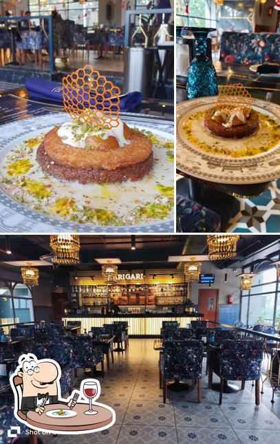 This is the image displaying food and interior at Karigari By Chef Harpal Singh Sokhi This is the image displaying food and interior at Karigari By Chef Harpal Singh Sokhi
