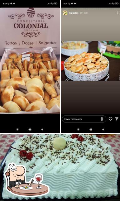 Platos en Confeitaria Colonial