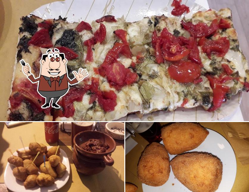 Cibo al Focacceria Santoro