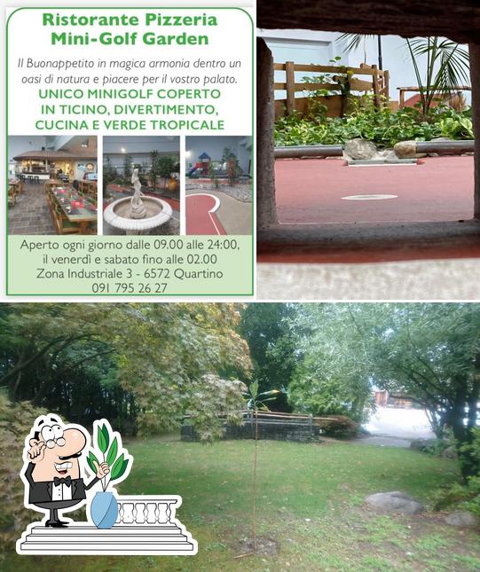 Puoi goderti l'aria fresca dal dehors di Garden MiniGolf