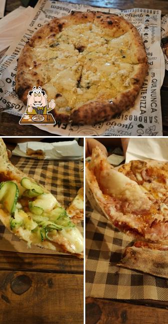 Experimente diversos tipos de pizza