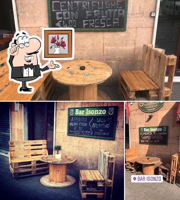 Gli interni di Bar Isonzo