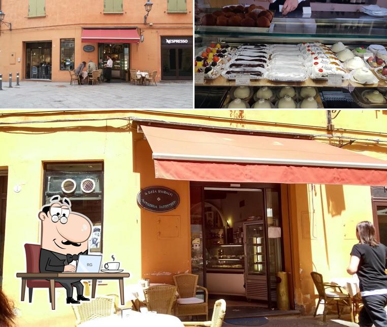 Tra le varie cose da Il Duca D'Amalfi si possono trovare la interni e cibo